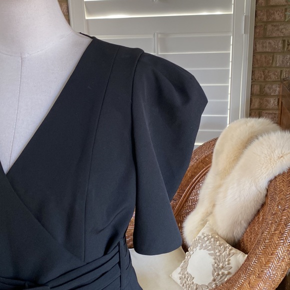 BLACK HALO MARICOPA BLACK DRESS DESIGNER LUXURY 6 NEW - Picture 3 of 13